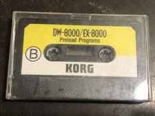 Korg dw8000 ex8000 - korg, cassette