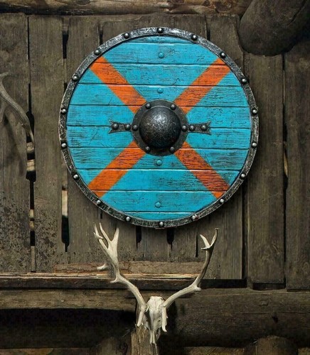 Scudo medievale scudo tondo