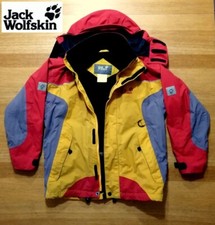 giacca impermeabile imbottita Wolfskin alt.140 10/12 anni