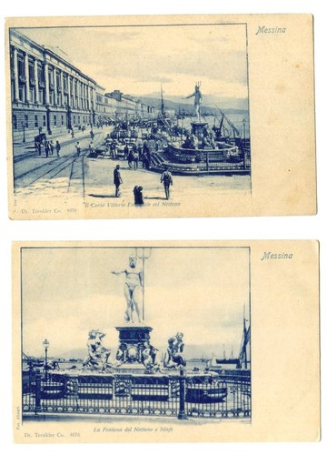 Cartolina messina foto - "messina,