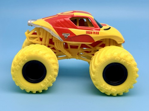 Monster jam truck iron - monster,