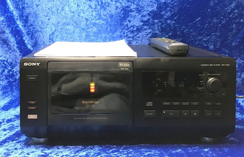 Lecteur changeur cd - cd, sony