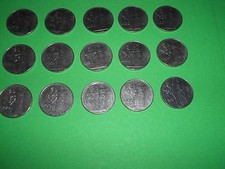 Lotto monete 100 lire - 15,