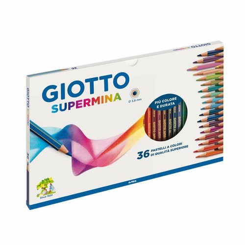 Pastelli giotto supermina - pastelli,