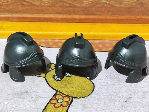 Playmobil caschi grigi - x3,