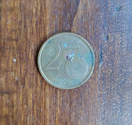 Moneta centesimi italia 2002 - moneta,