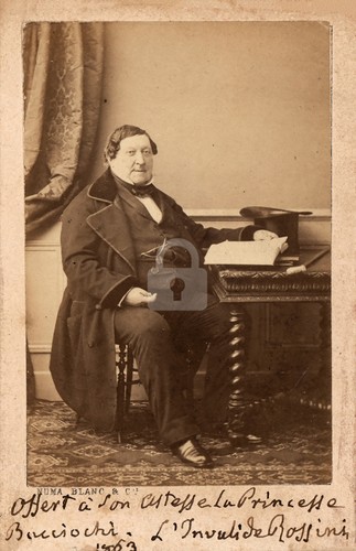 Gioachino rossini alla nipote - gioachino,