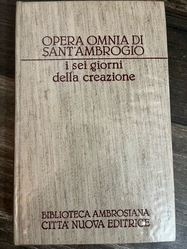 Ambrogio sei giorni - i,
