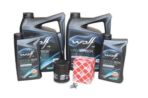Kit ricambio olio ecoblue - kit,