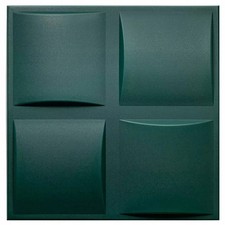 Pannelli Soffitto 50x50cm Verdi PLED Polistirolo Piastrelle Decorative