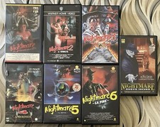 Saga Horror VHS Vintage Nightmare 1 2 3 4 5 6 7 ex Noleggio Prezzo Trattabile