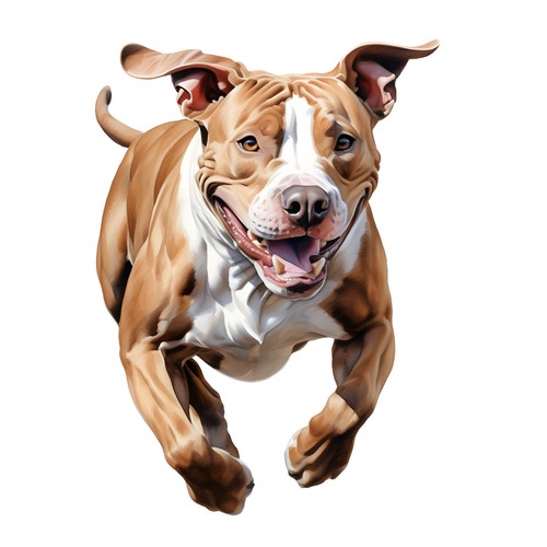 Adesivi pitbull auto - 2,