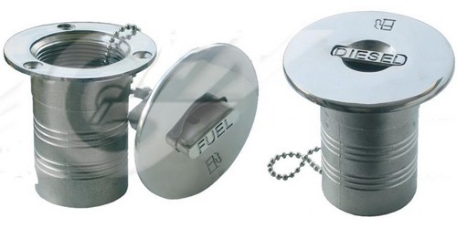 Tappo imbarco carburante inox - imbarco,