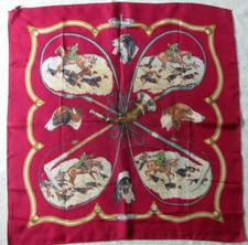 -  HERMÈS Foulard  "Le