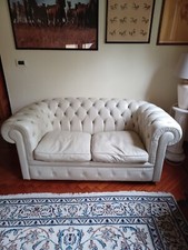 Coppia di divani chester in