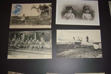 4 x CPA : Goumiers Algériens