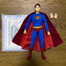 1/6 HOT TOYS: MMS14 SUPERMAN RITORNA BRANDON ROUTH NUOVO