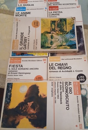 Lotto libri oscar - libri, "oscar