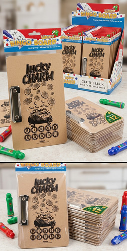 Lucky charm bingo board - lucky,