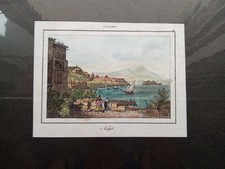 Incisione acquerellata 1830