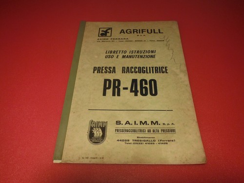 Libretto uso manutenzione - uso,