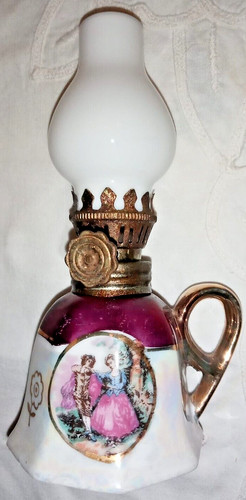 Lume miniatura lampada olio - miniatura,