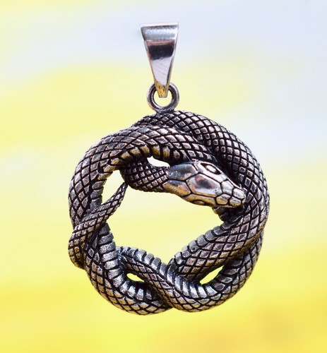Ciondolo serpente incastro - ciondolo,