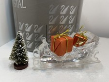 Statua Swarovski 205165 slitta 11 cm. Confezione originale e certificato. Ott...