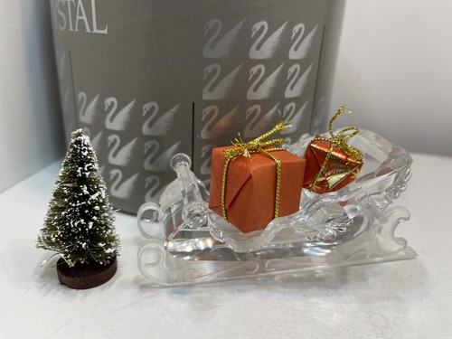 Statua swarovski 205165 slitta - swarovski,