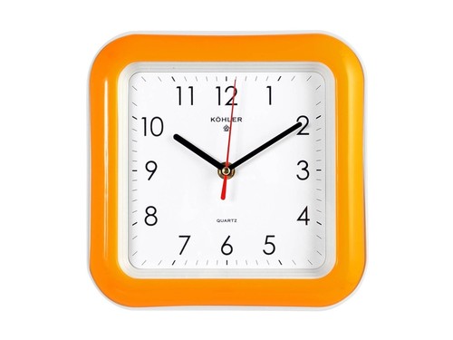 Orologio parete quadro arancio - quadro,