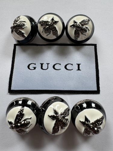 Gucci bee buttons and - 6,