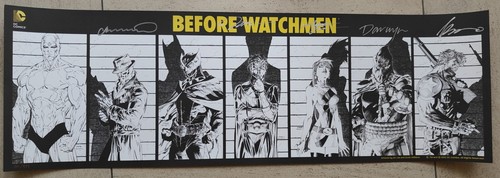 Before watchmen print - watchmen, signed