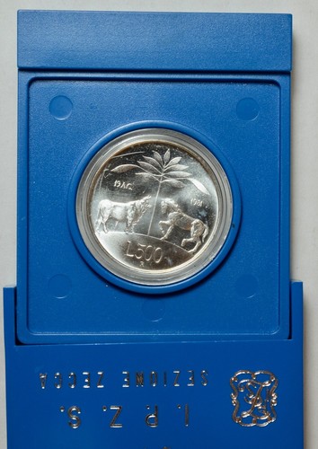 Italia 500 lire 1981 argento - 500,