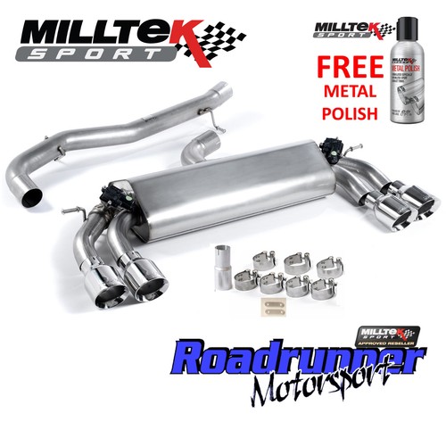 Milltek golf mk7 cat - golf, sistema