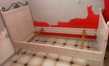 Struttura Letto Singolo  in Legno  una Piazza Cameretta Bambini Camera