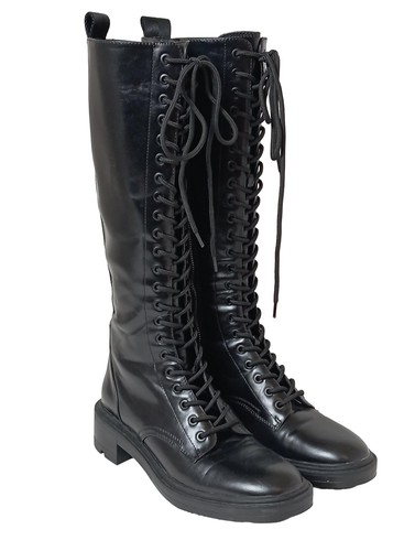 Zara stivale stringato donna - zara,