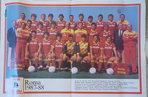 Roma barilla 1987 1988 - barilla, 1987/1988