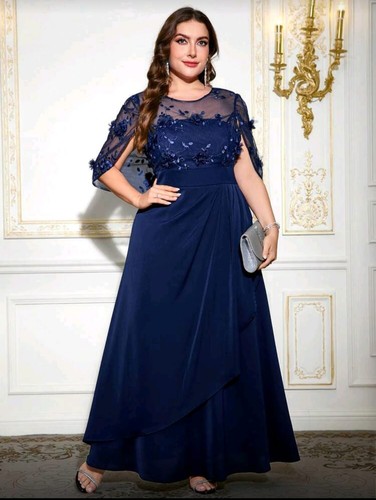 Vestito donna elegante - vestito, blu