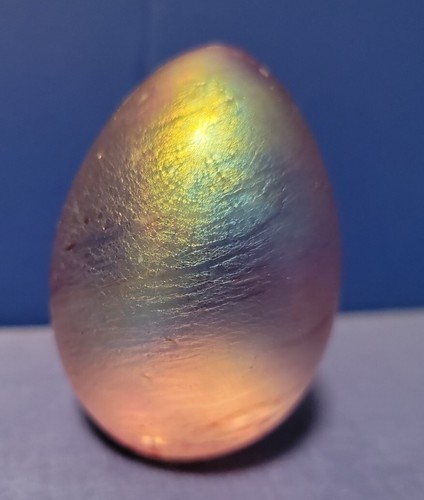 Obg 1988 art glass egg - obg,