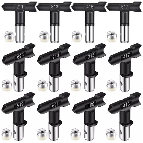 Airless spray gun tips - spray,