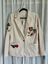 Blazer donna J.Crew beige in