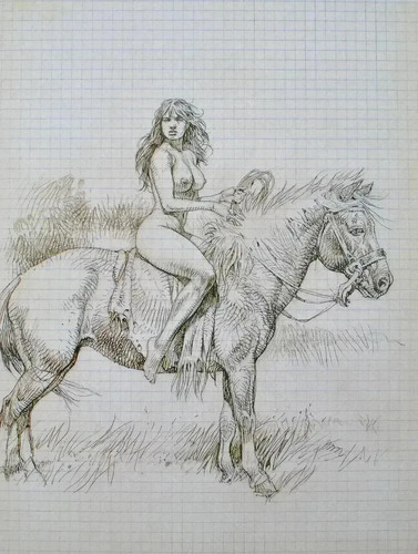 Paolo serpieri cavalière - paolo,