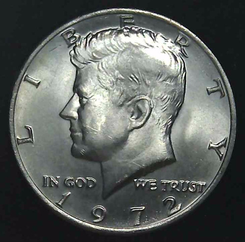1972 50c kennedy mezzo - 1972-p,