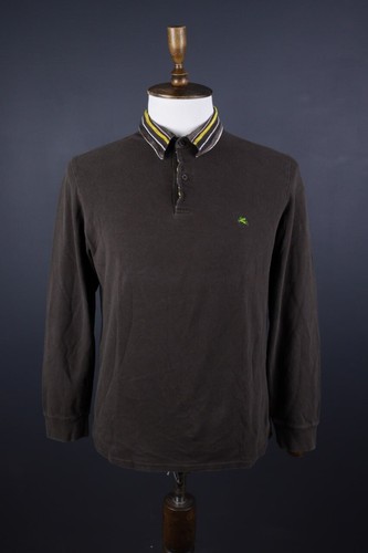 Polo etro milano marrone - polo,