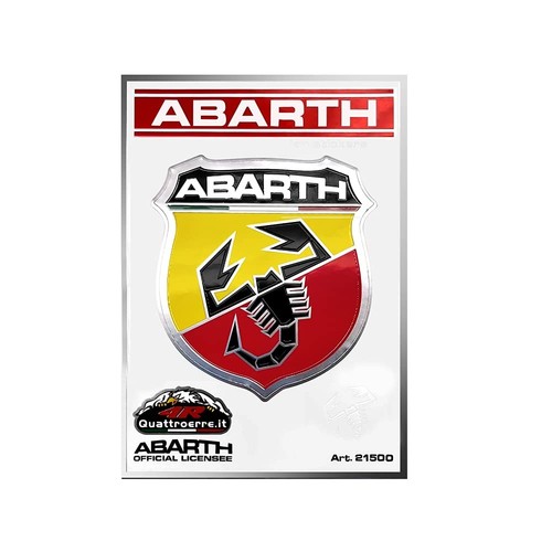 Adesivo abarth racing 94x131 - abarth,