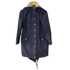Boden Parka Giacca UK 10 Blu