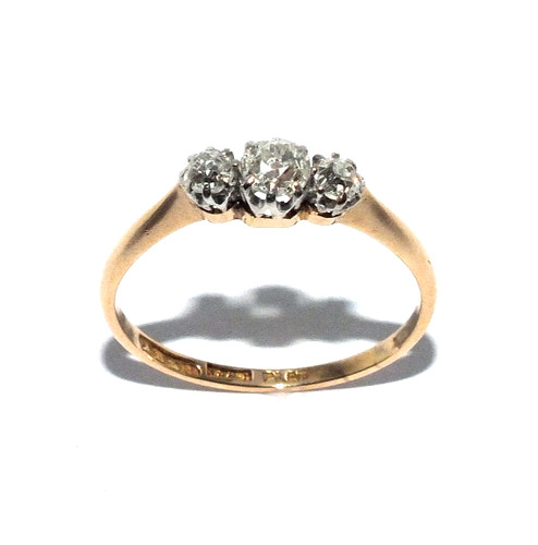 Donna 18ct oro giallo - donna, antico