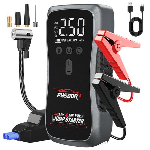 Avviatore batteria auto - avviatore, con