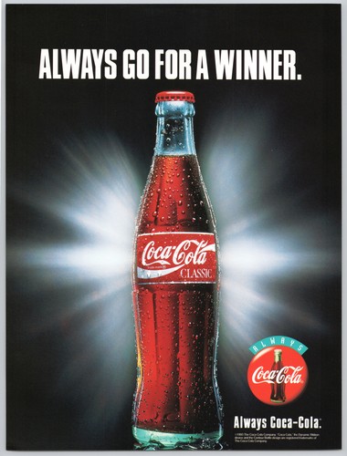 Pubblicità coca cola classic - coca-cola,