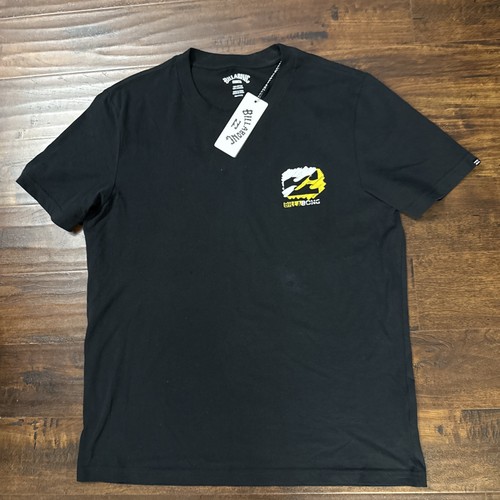 Shirt billabong nera grafica - billabong,